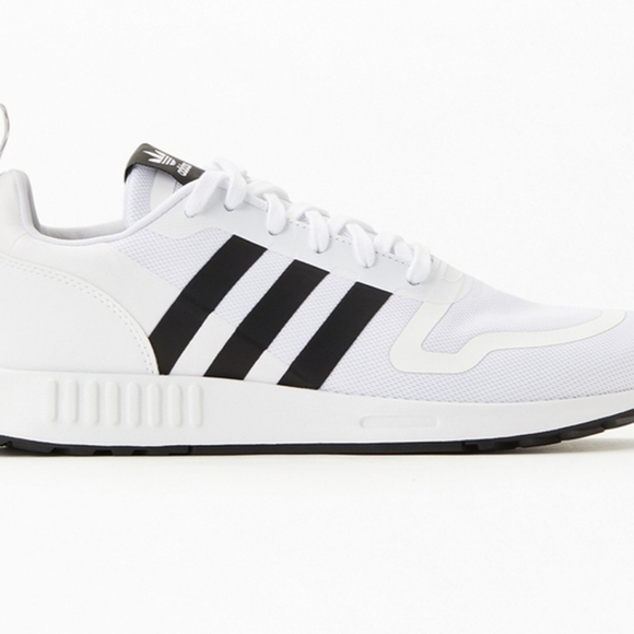 Men's Adidas White & Black Multix Shoes - Picture 7 of 10